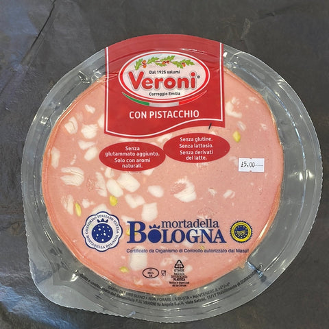Veroni Sliced Mortadella con Pistachio 180g